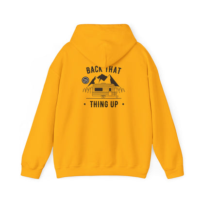 Back That Thing Up Camper - Unisex Heavy Blend™ Hooded Sweatshirt