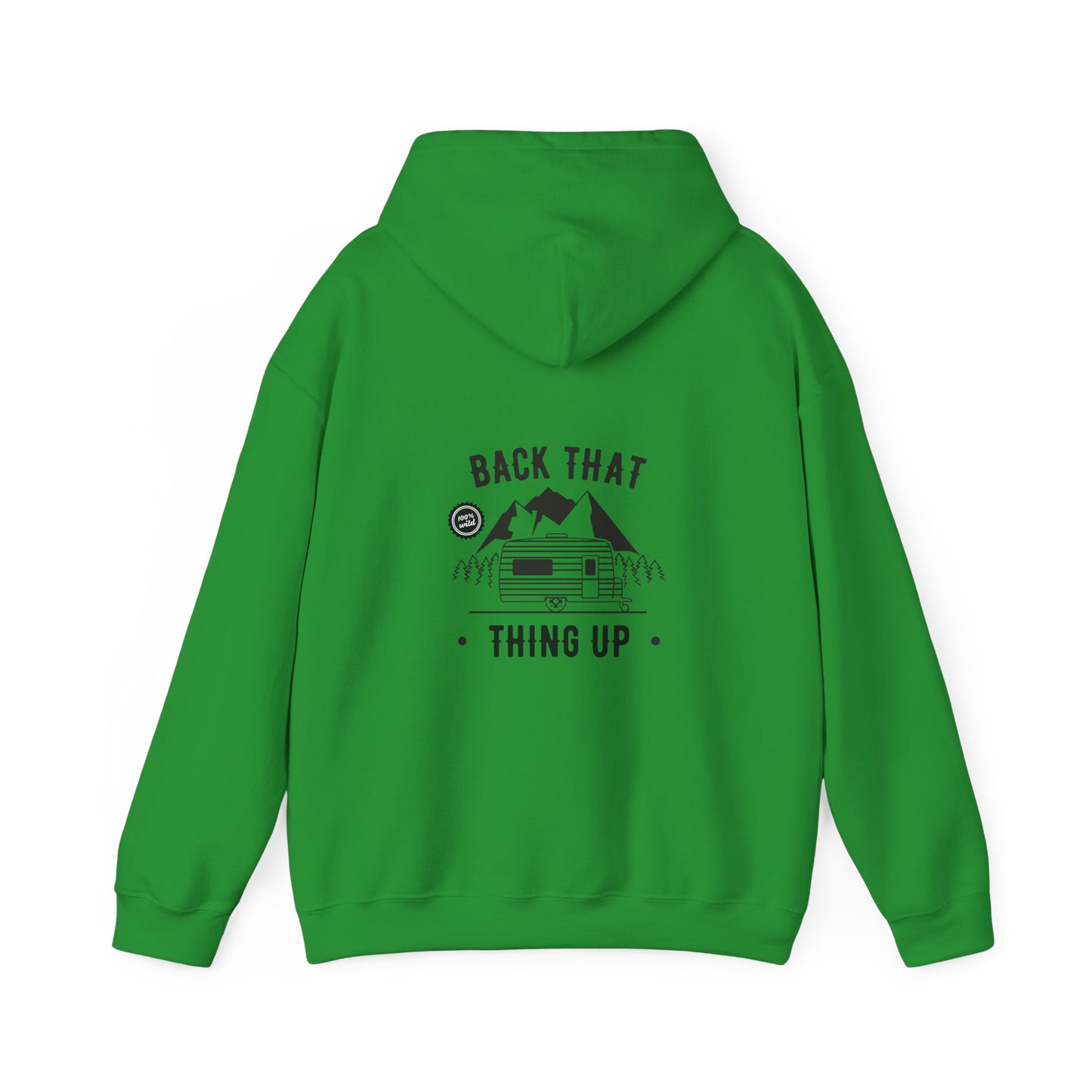Back That Thing Up Camper - Unisex Heavy Blend™ Hooded Sweatshirt