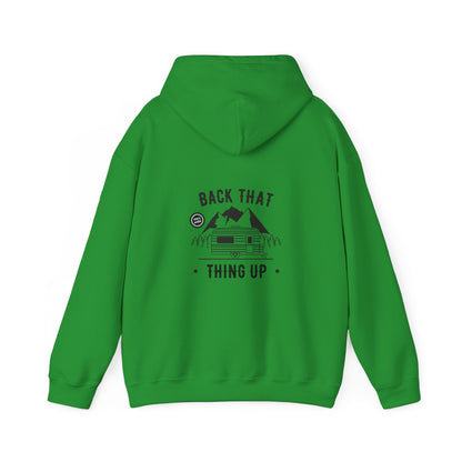 Back That Thing Up Camper - Unisex Heavy Blend™ Hooded Sweatshirt