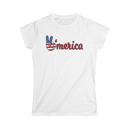 'merica - Women's Softstyle Tee
