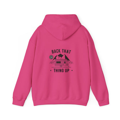 Back That Thing Up Camper - Unisex Heavy Blend™ Hooded Sweatshirt