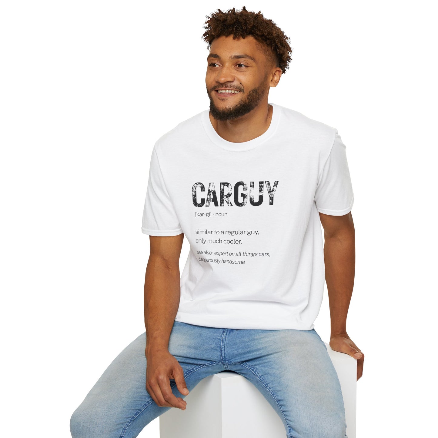 CarGuy Definition - Men's Softstyle T-Shirt