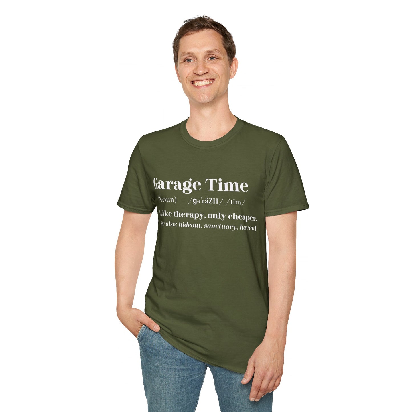 Garage Time - Men's Softstyle T-Shirt