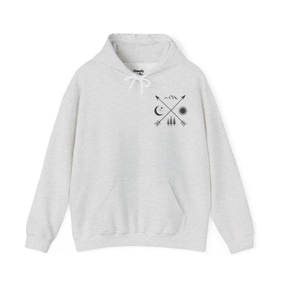 Back That Thing Up Camper - Unisex Heavy Blend™ Hooded Sweatshirt