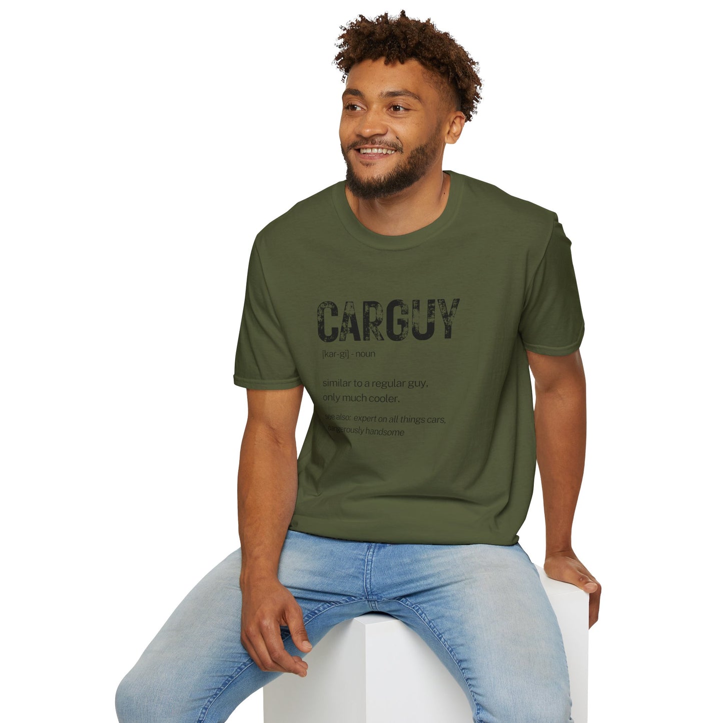 CarGuy Definition - Men's Softstyle T-Shirt