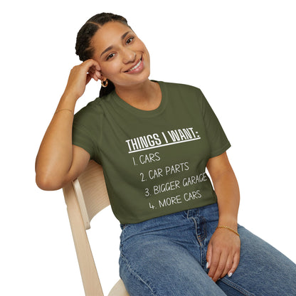 Things I Want - Men's Softstyle T-Shirt