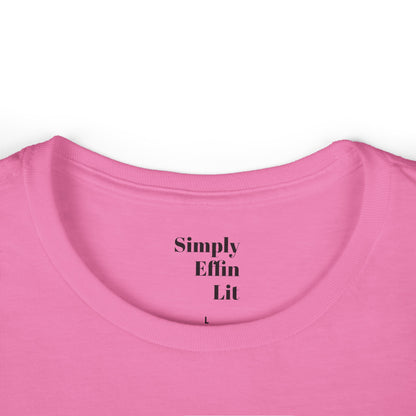 Simply Effin Lit Logo Tee - Women's Softstyle