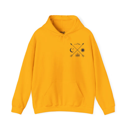 Back That Thing Up Camper - Unisex Heavy Blend™ Hooded Sweatshirt