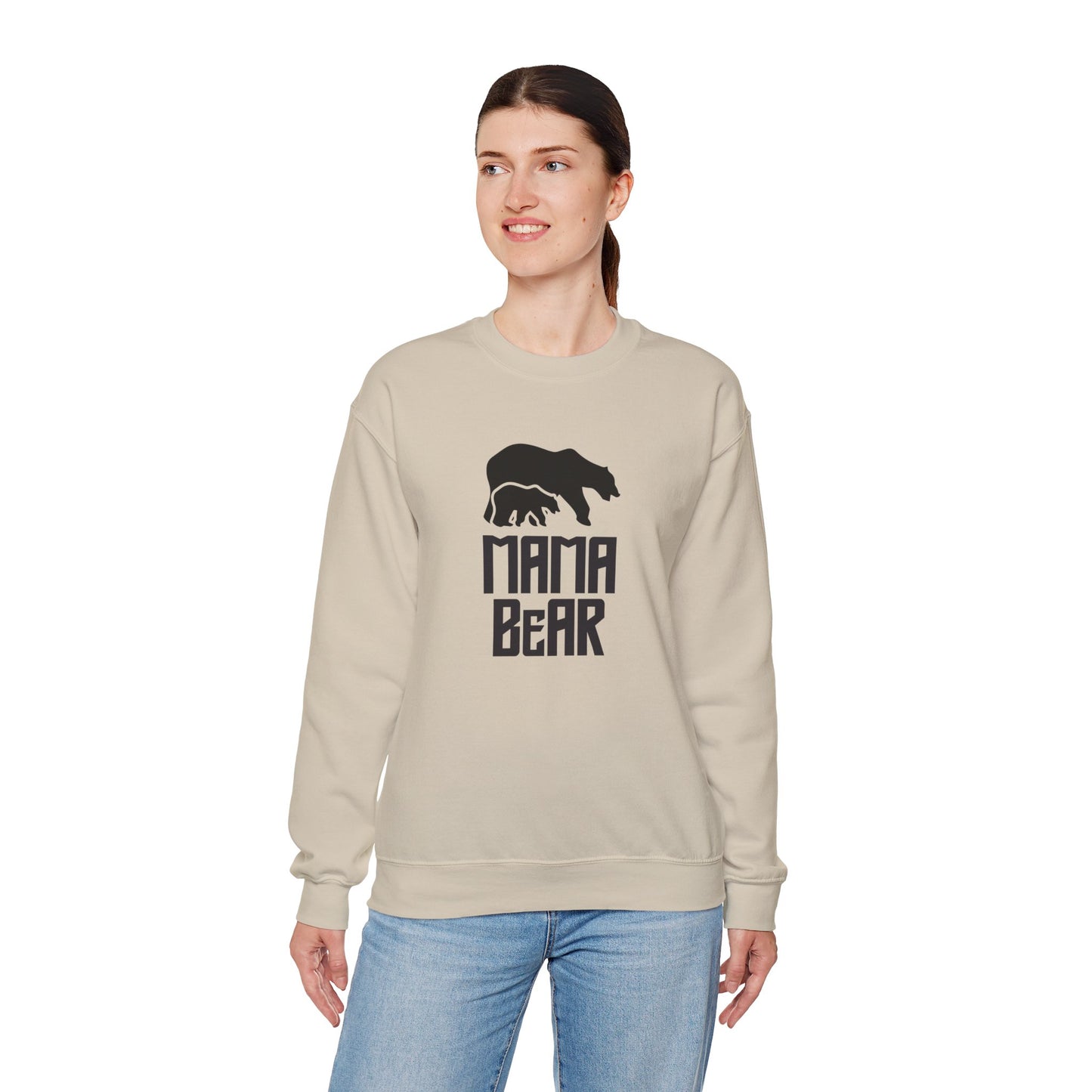 Mama Bear - Women's Heavy Blend™ Crewneck Sweatshirt