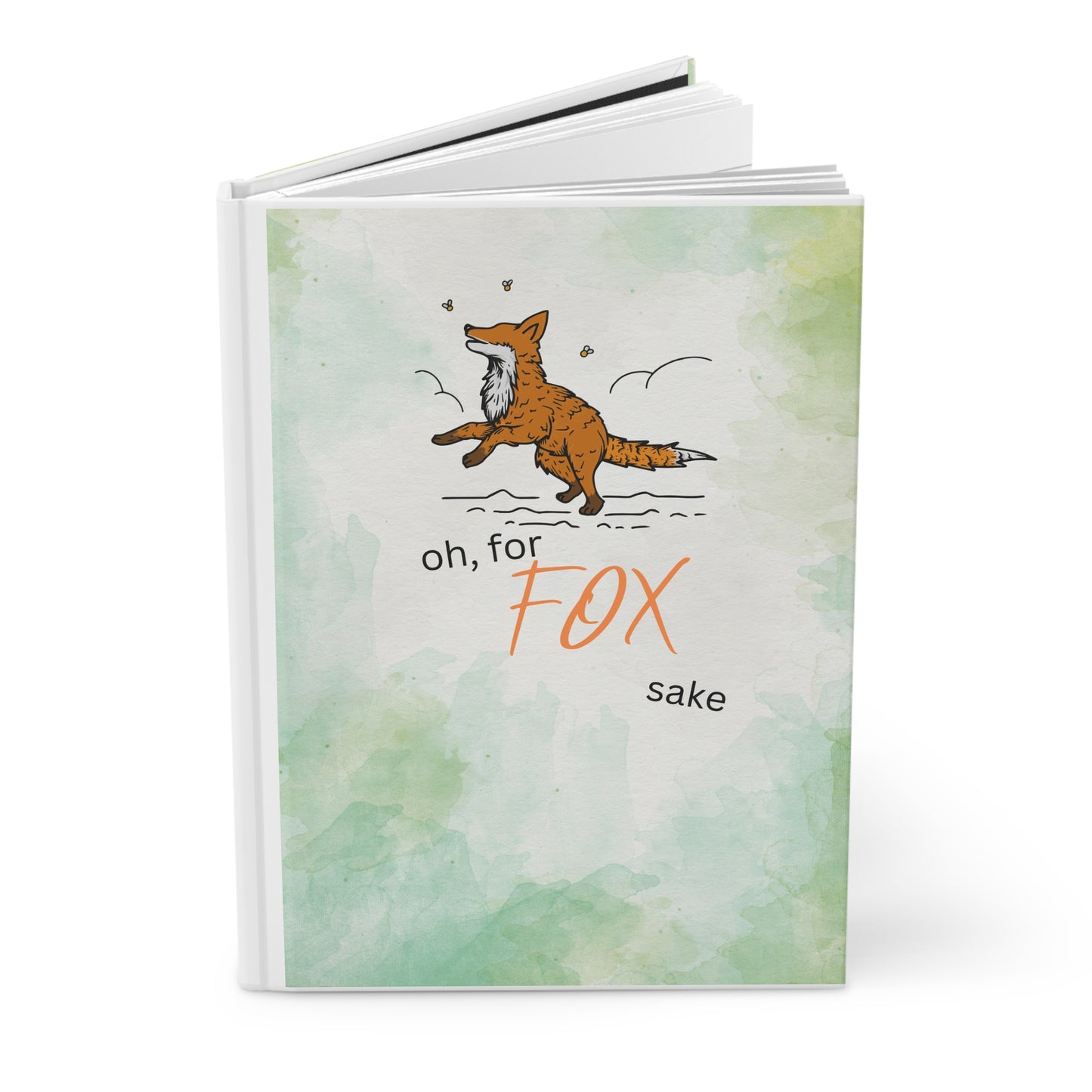 for FOX sake - Hardcover Journal Matte