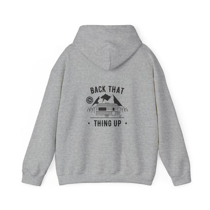 Back That Thing Up Camper - Unisex Heavy Blend™ Hooded Sweatshirt