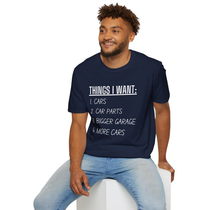 Things I Want - Men's Softstyle T-Shirt
