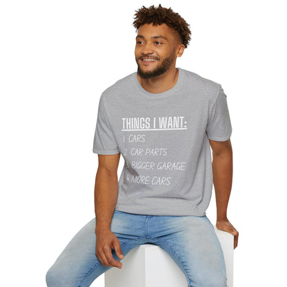 Things I Want - Men's Softstyle T-Shirt