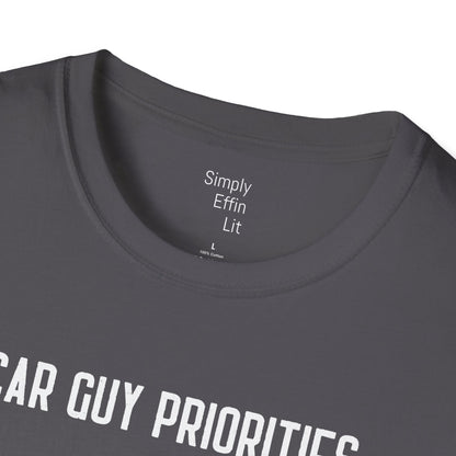 Car Guy Priorities - Men's Softstyle T-Shirt