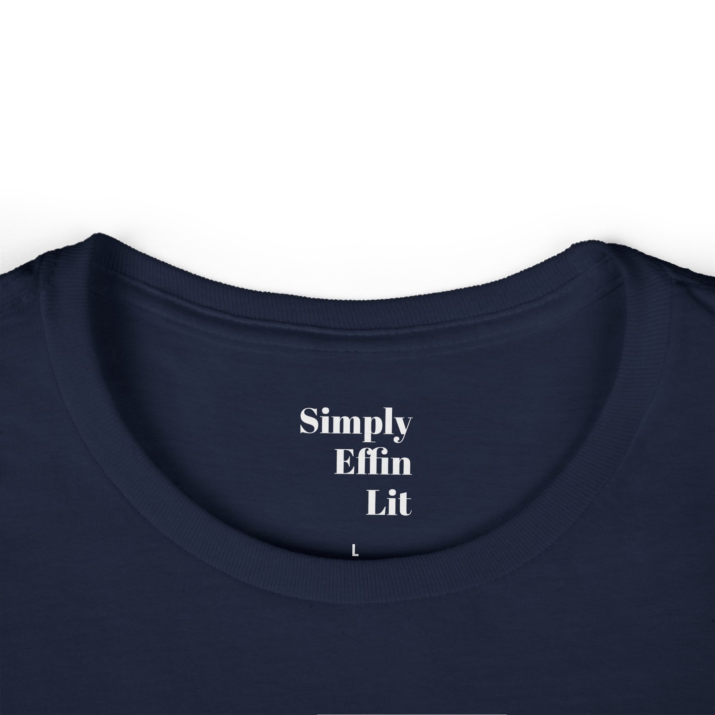 Simply Effin Lit Logo Tee - Women's Softstyle