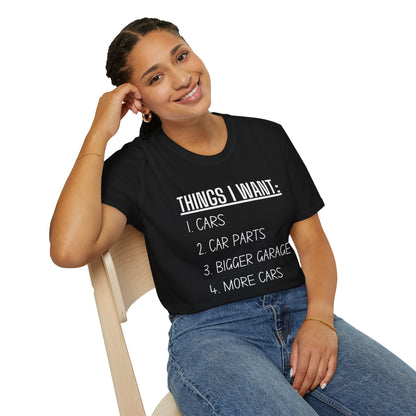 Things I Want - Men's Softstyle T-Shirt