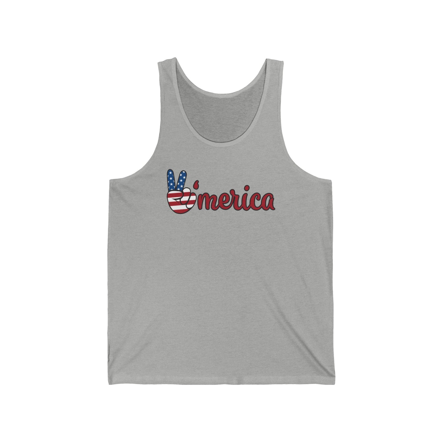 'merica - Unisex Jersey Tank