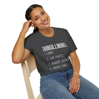 Things I Want - Men's Softstyle T-Shirt