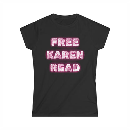 Free Karen Read Women's Tee - Fight Against Corruption and Government Misconduct