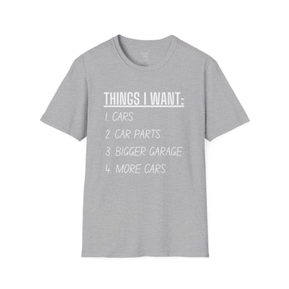 Things I Want - Men's Softstyle T-Shirt