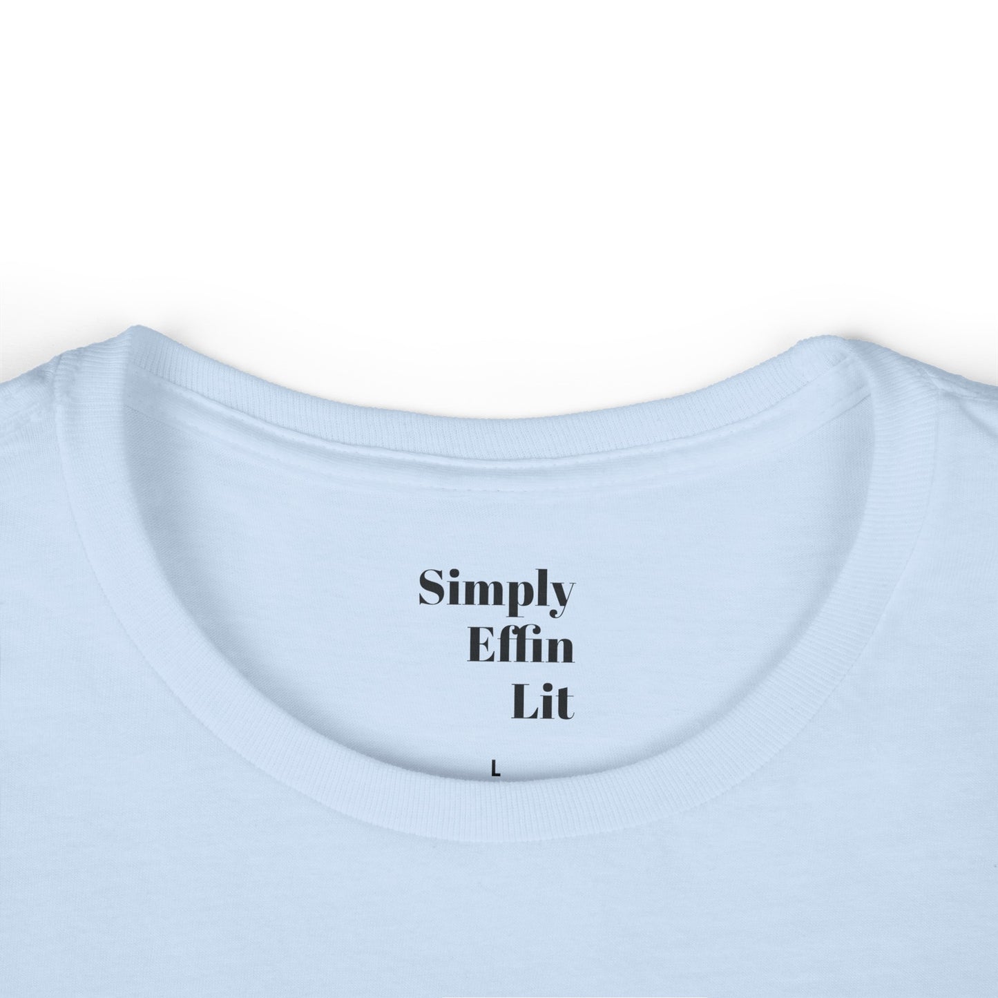 Simply Effin Lit Logo Tee - Women's Softstyle