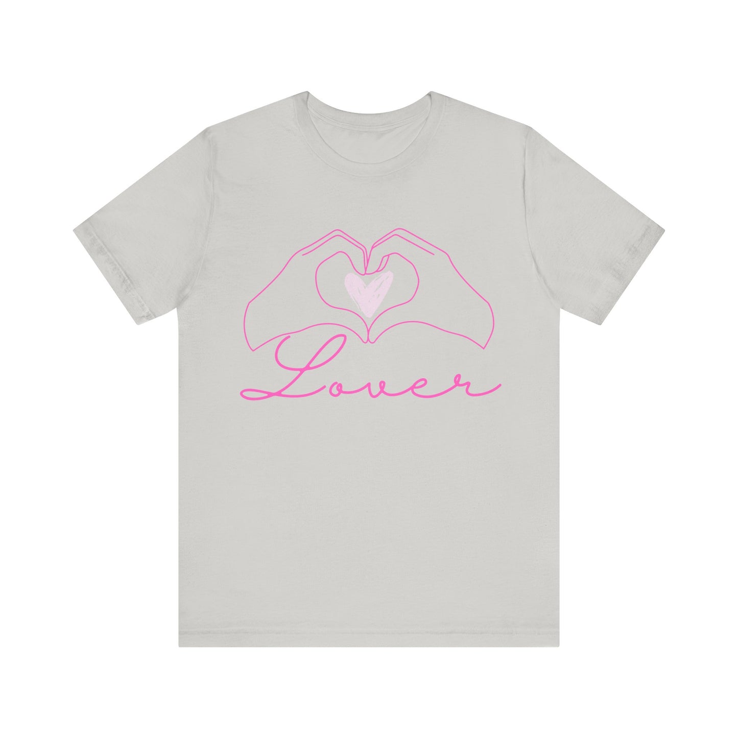 Heart Hands Lover - Unisex Jersey Short Sleeve Tee