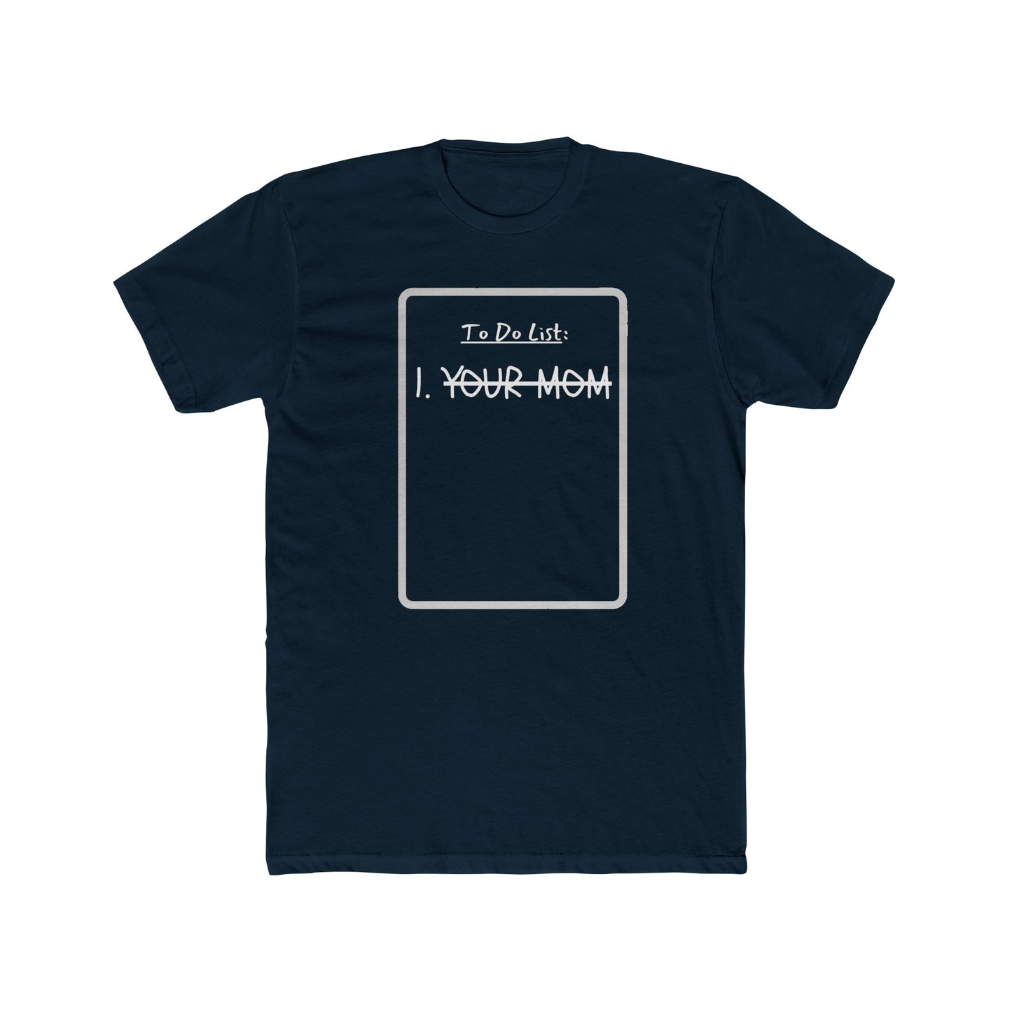 To Do List - Men's Cotton Crew Tee