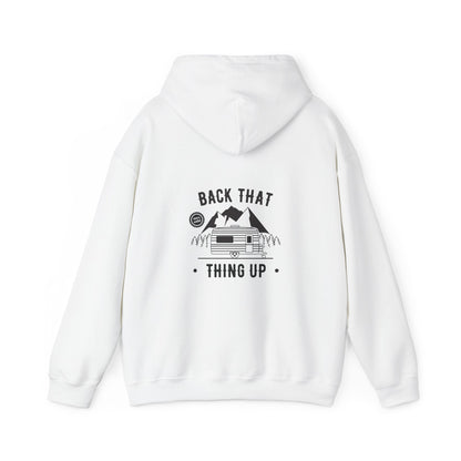 Back That Thing Up Camper - Unisex Heavy Blend™ Hooded Sweatshirt