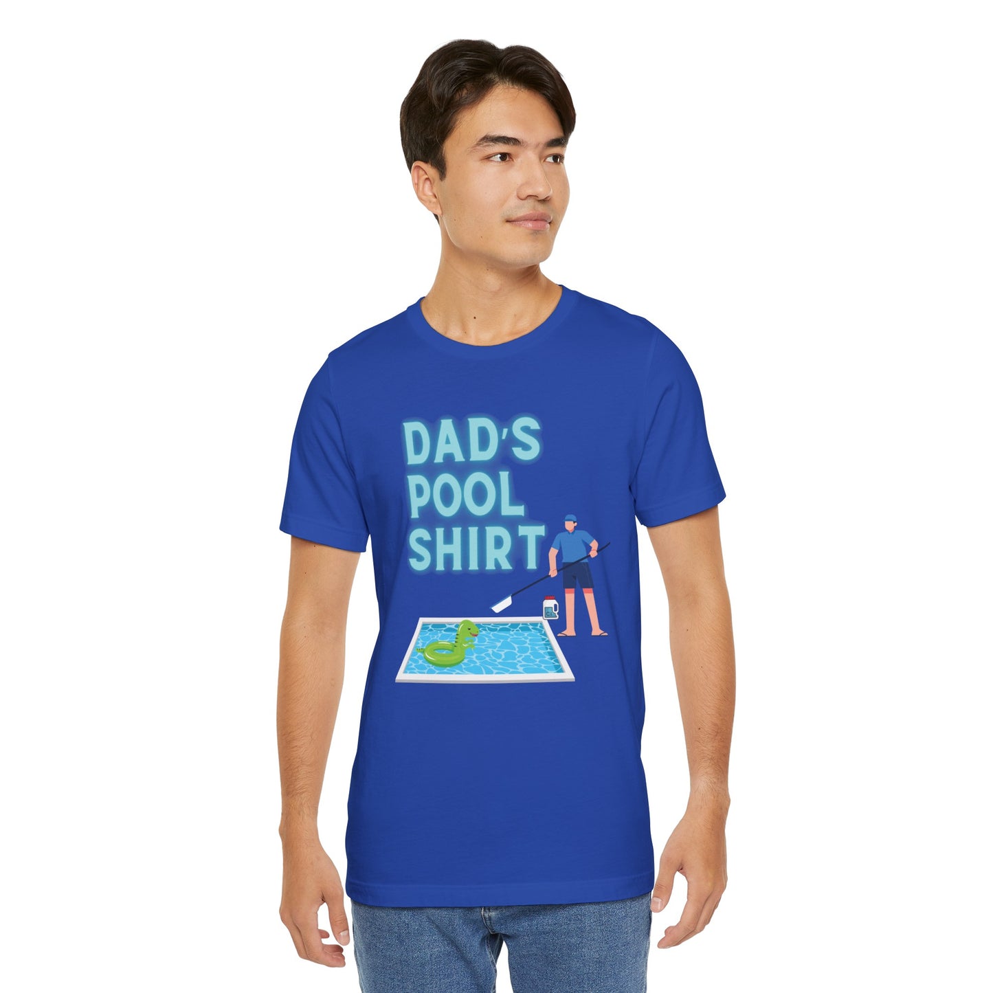 Dad's Pool Shirt - Jersey T-Shirt