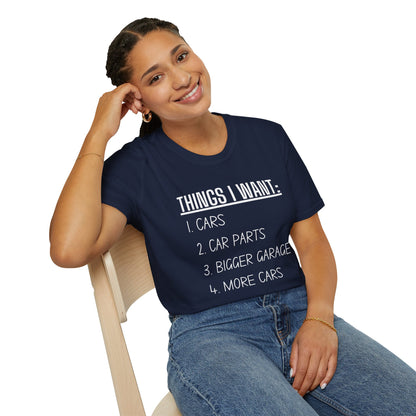 Things I Want - Men's Softstyle T-Shirt