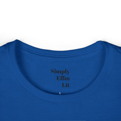 Simply Effin Lit Logo Tee - Women's Softstyle