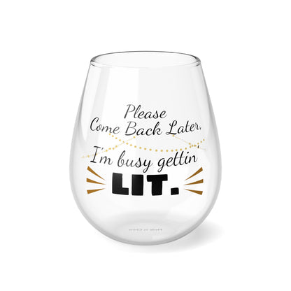 Stemless Wine Glass, 11.75oz