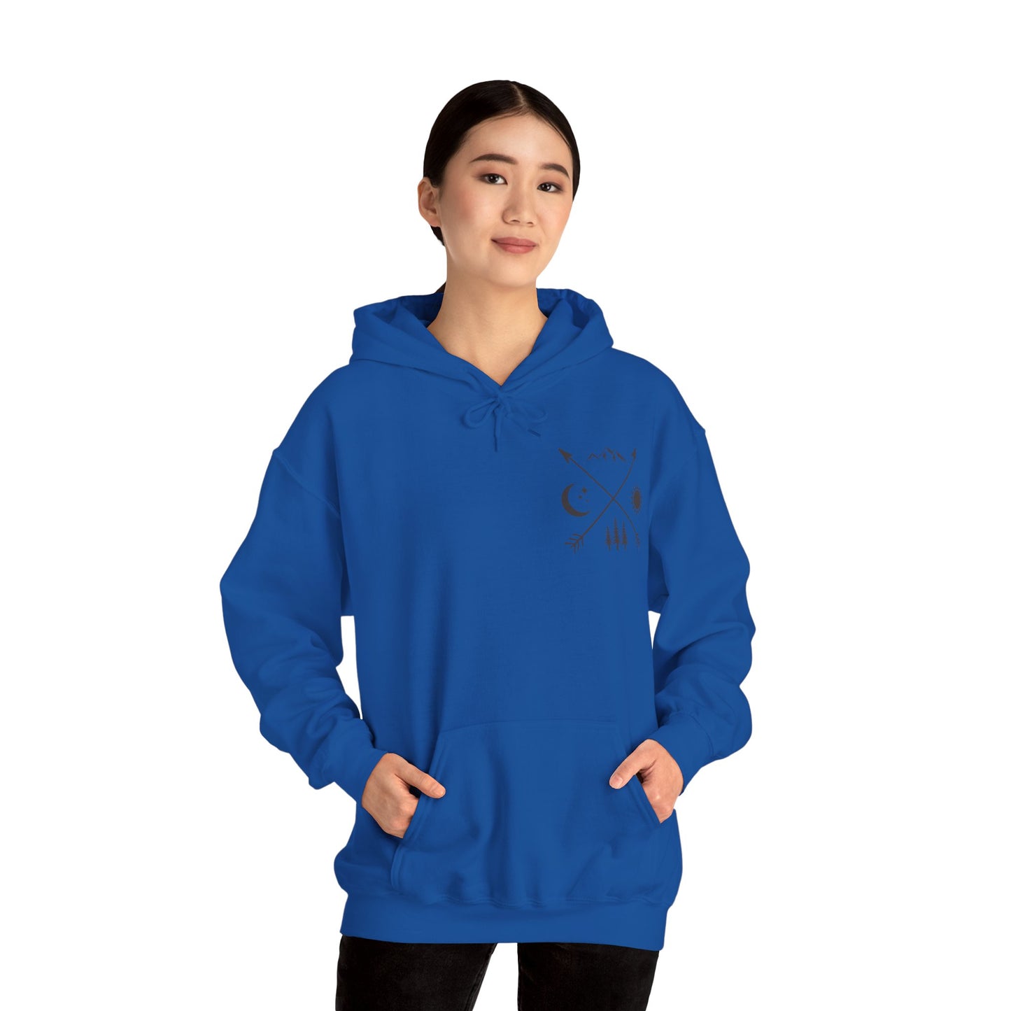 Back That Thing Up Camper - Unisex Heavy Blend™ Hooded Sweatshirt