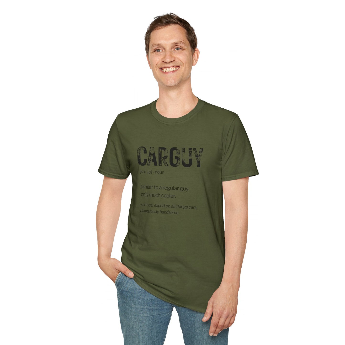 CarGuy Definition - Men's Softstyle T-Shirt