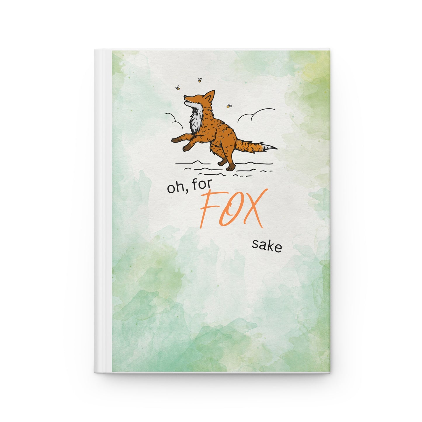 for FOX sake - Hardcover Journal Matte