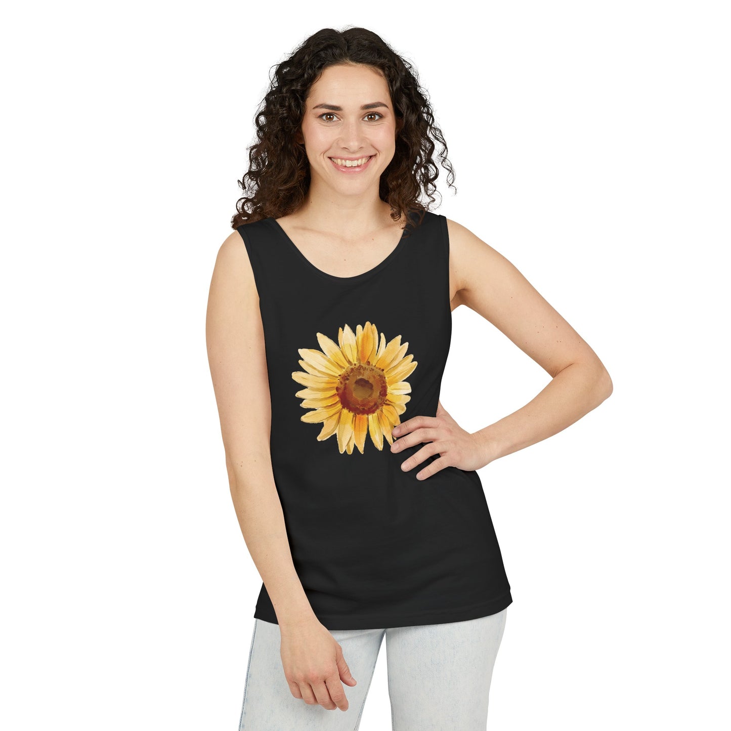 Sunflower Women's Garment-Dyed Tank Top