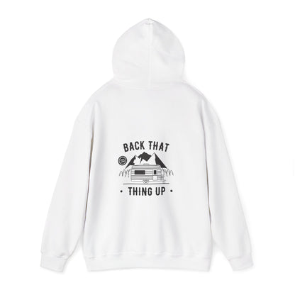 Back That Thing Up Camper - Unisex Heavy Blend™ Hooded Sweatshirt