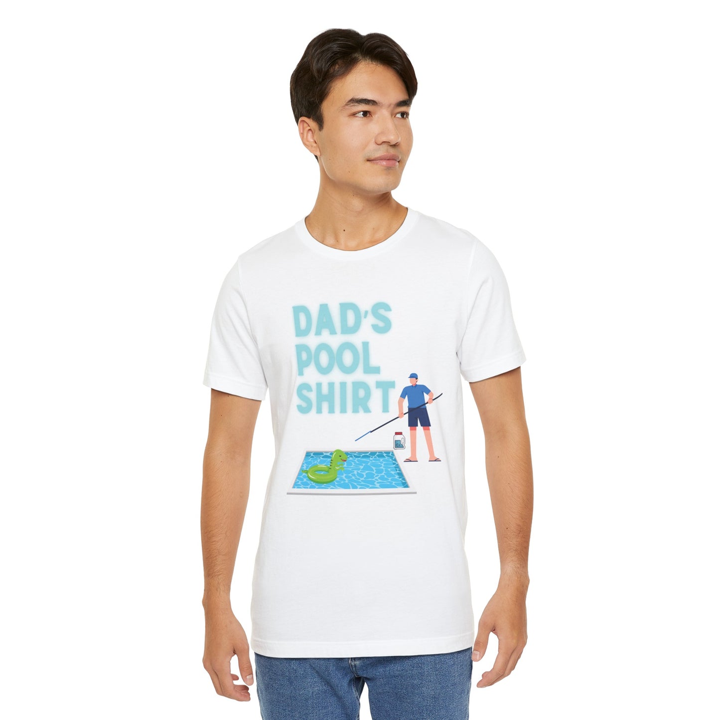 Dad's Pool Shirt - Jersey T-Shirt