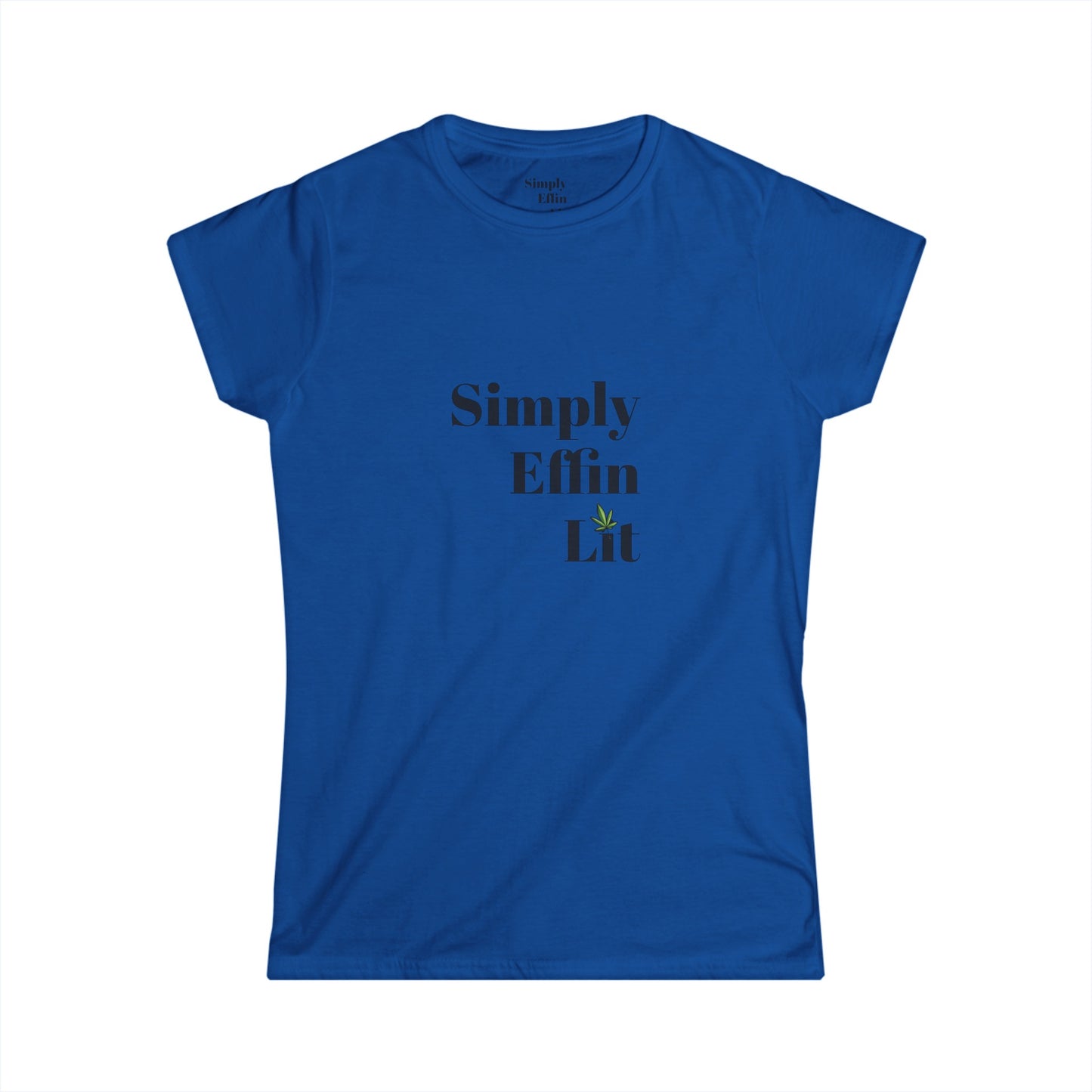 Simply Effin Lit Logo Tee - Women's Softstyle