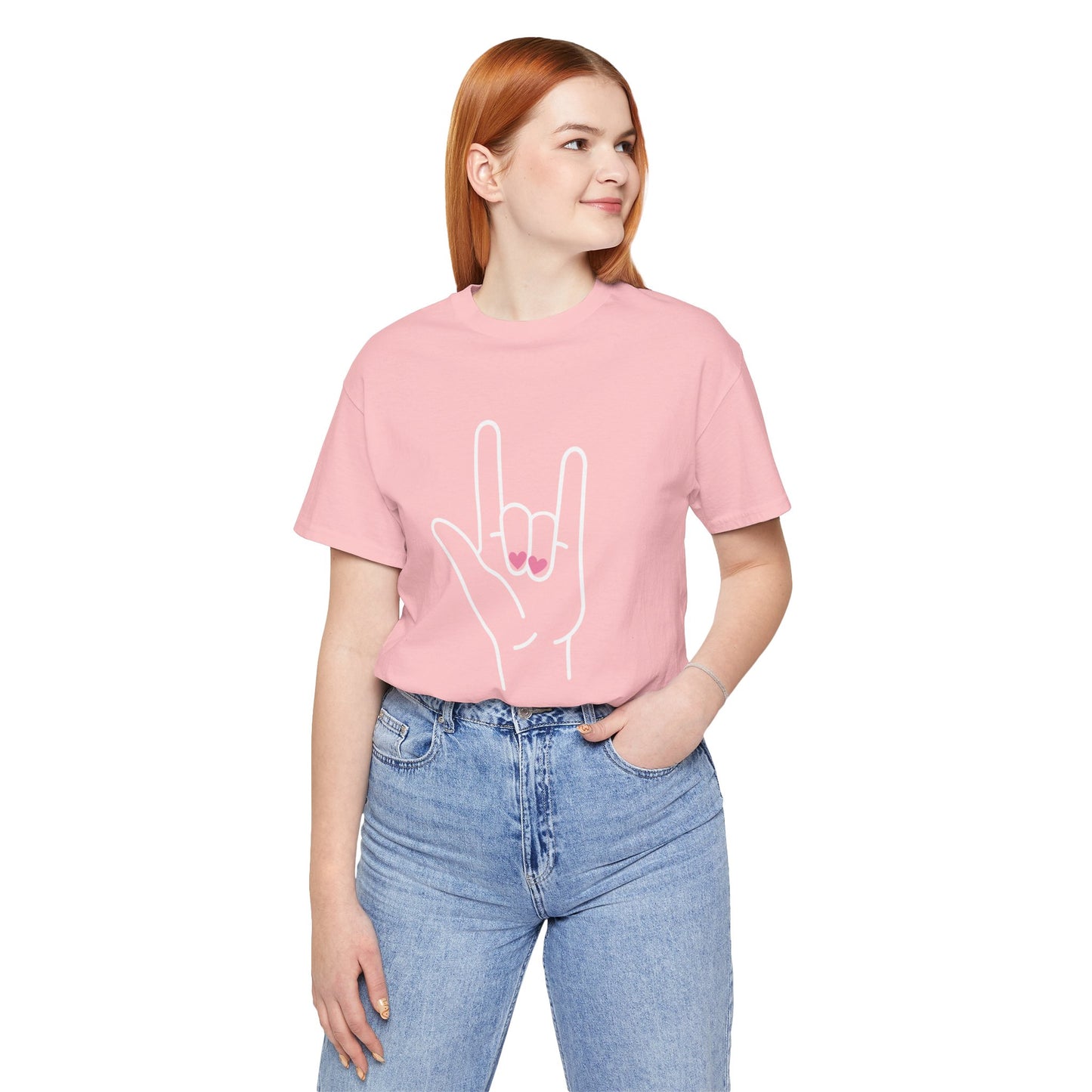 I Love You Unisex Jersey Short Sleeve Tee