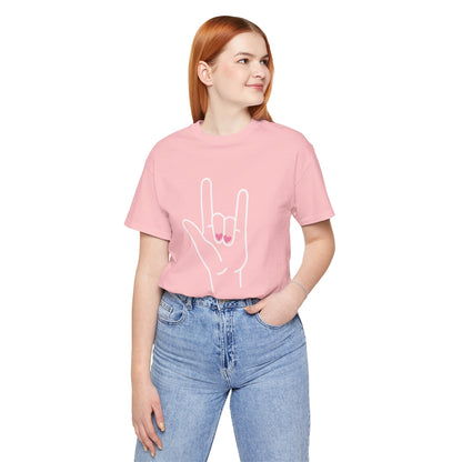 I Love You Unisex Jersey Short Sleeve Tee