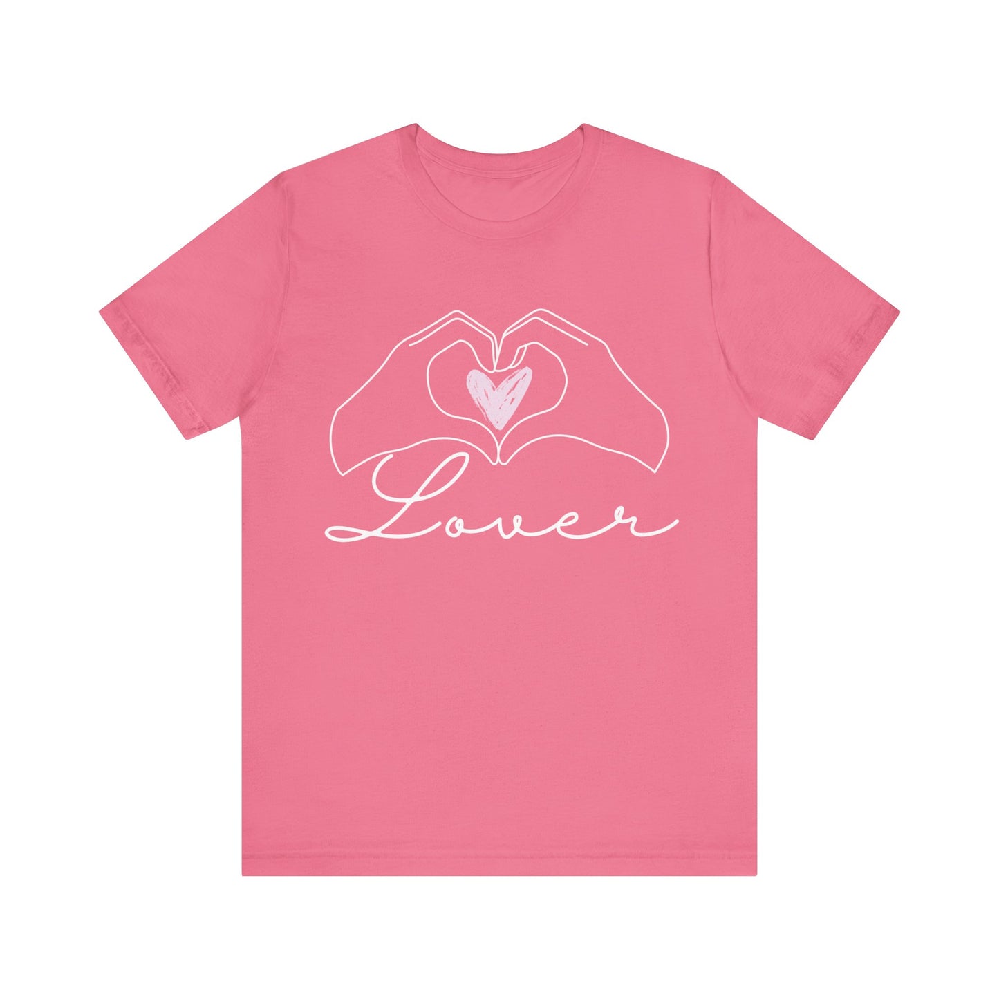 Heart Hands Lover - Unisex Jersey Short Sleeve Tee