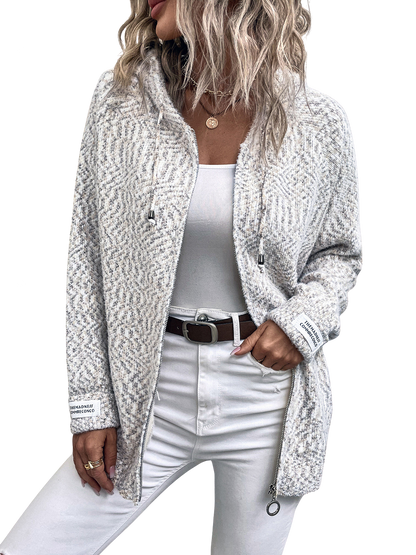 Zip-Up Hooded Sweater